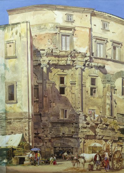 Théâtre de Marcellus, Rome - Thomas Hartley Cromek